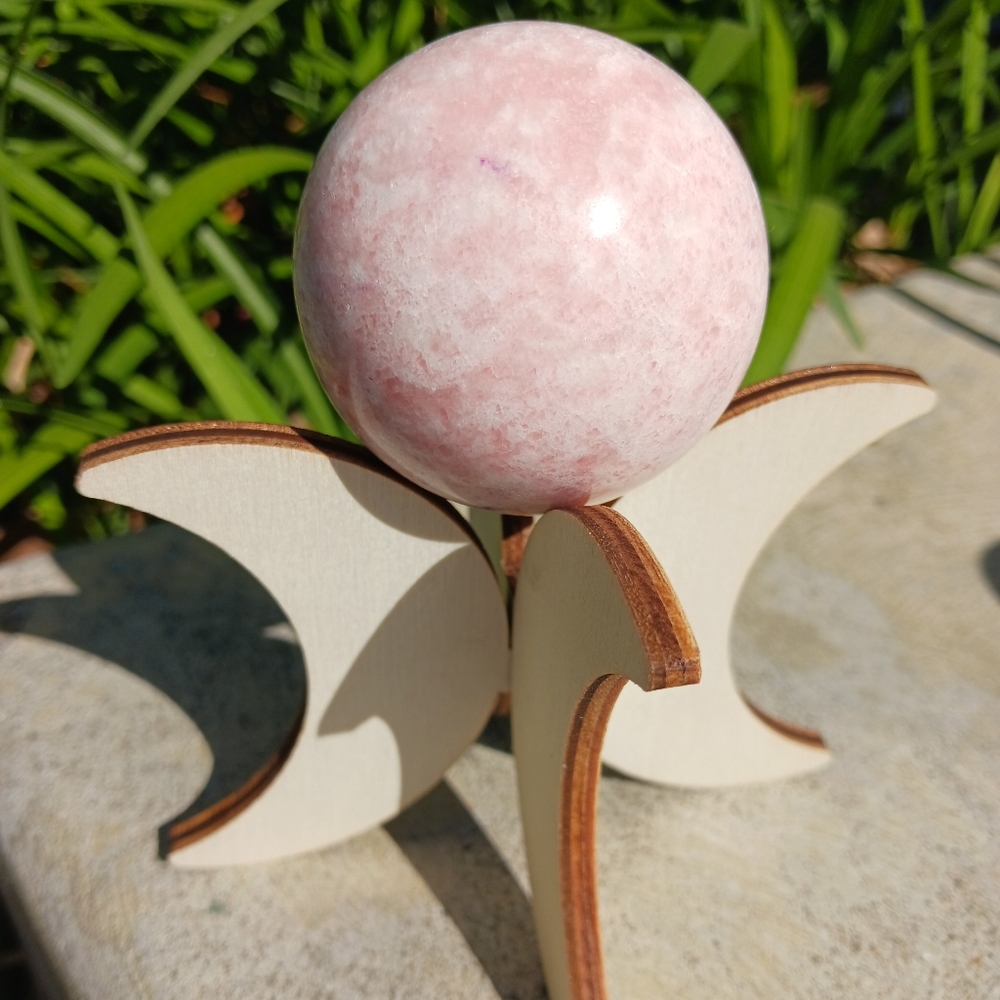 Pink Opal Crystal Sphere